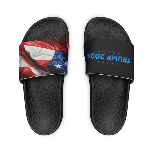 "Trump 2024" American Youth Slide Sandals